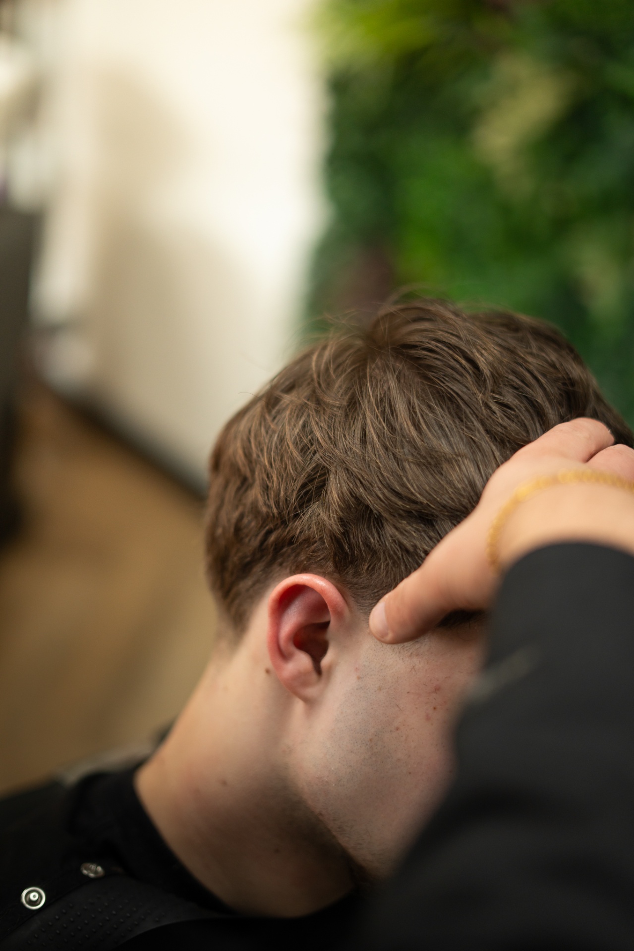 Afgewerkte coupe achterzijde